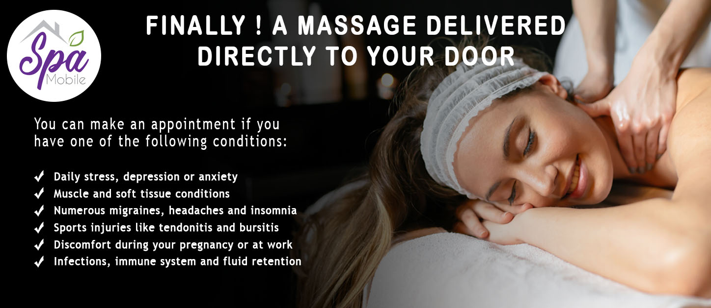 Home massage therapy in the greater