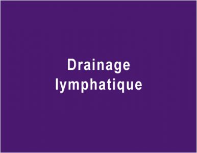 Lymphatic drainage