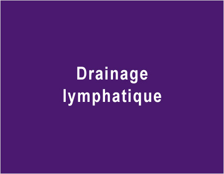 Drainage lymphatique