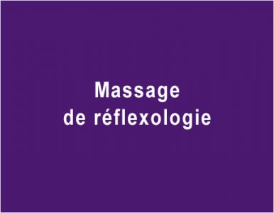 Massage réflexologique