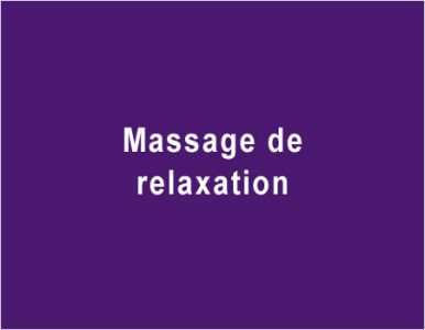 Relaxation massage