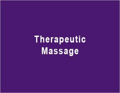 Therapeutic massage