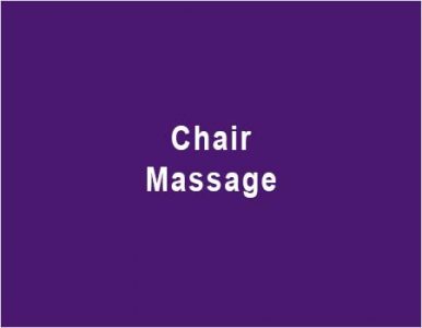 Massage sitting on a chair