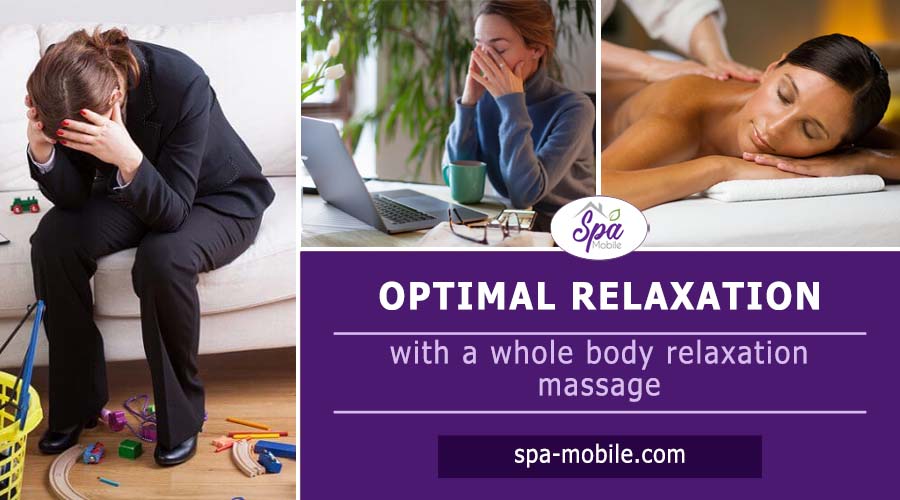 Optimal relaxation with a relaxation massage for the whole body