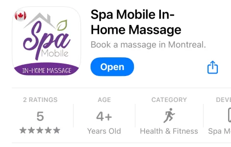 spa mobile app store