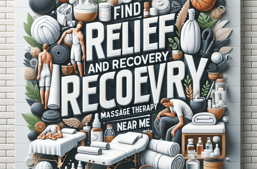 Find Relief and Recovery at the Best Sport Massage Therapy Near Me