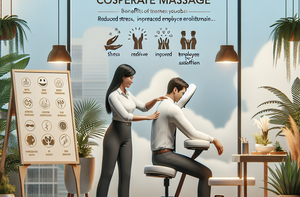 Les avantages d’offrir des emplois de massage en entreprise aux employés