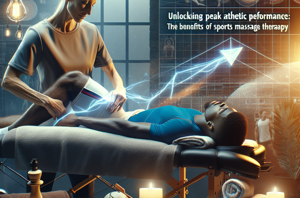 Unlocking peak athletic performance: The benefits of sports massage therapy